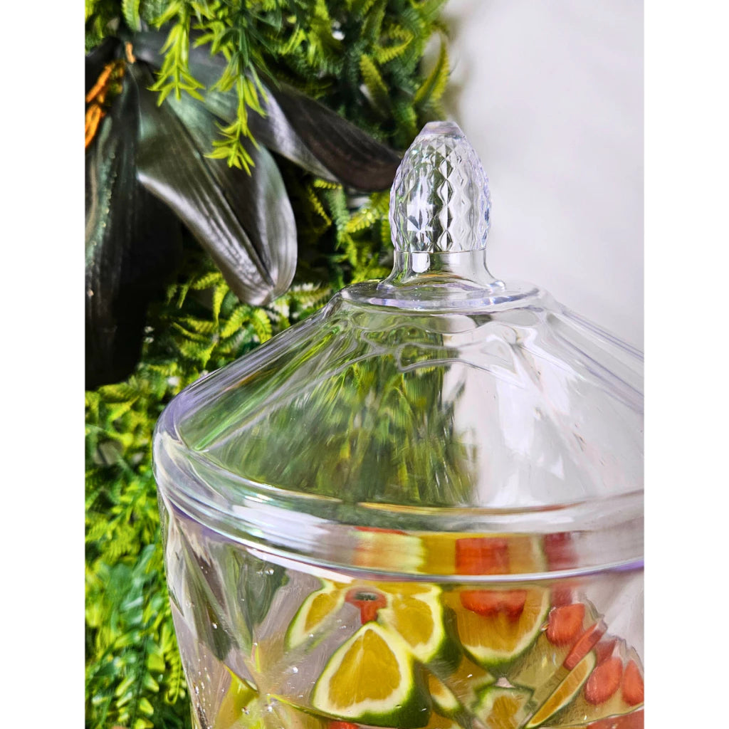 Suqueira de Acrílico Cristal 4,5 l