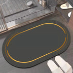 Tapete para Banheiro Antiderrapante Absorvente Premium - Casa Stony