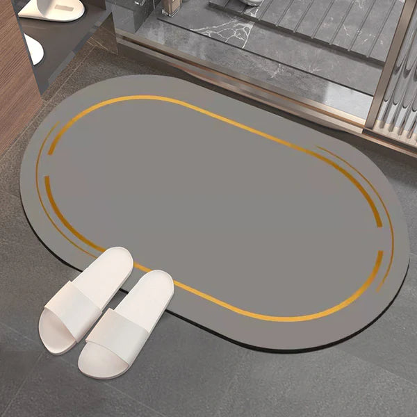 Tapete para Banheiro Antiderrapante Absorvente Premium - Casa Stony