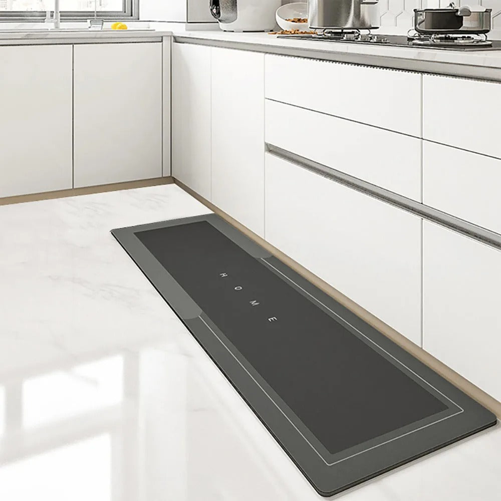 Tapete para Cozinha Antiderrapante Absorvente Premium