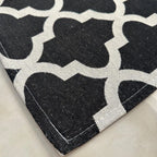 Tapete Antiderrapante Mosaico Geométrico Jacquard - Casa Stony
