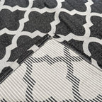 Tapete Antiderrapante Mosaico Geométrico Jacquard - Casa Stony