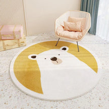 Tapete Infantil Redondo Antiderrapante - Casa Stony