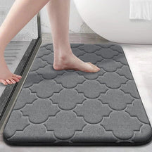 Tapete para Banheiro Absorvente Coral Lavável