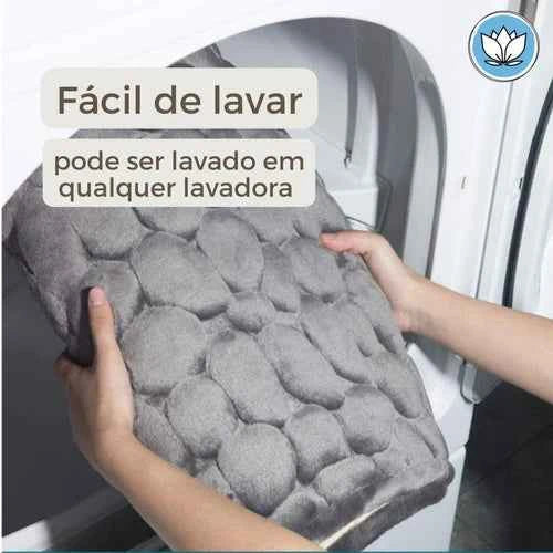 Tapete para Banheiro Antiderrapante Absorvente