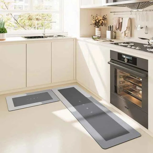 Tapete para Cozinha Antiderrapante Absorvente Premium