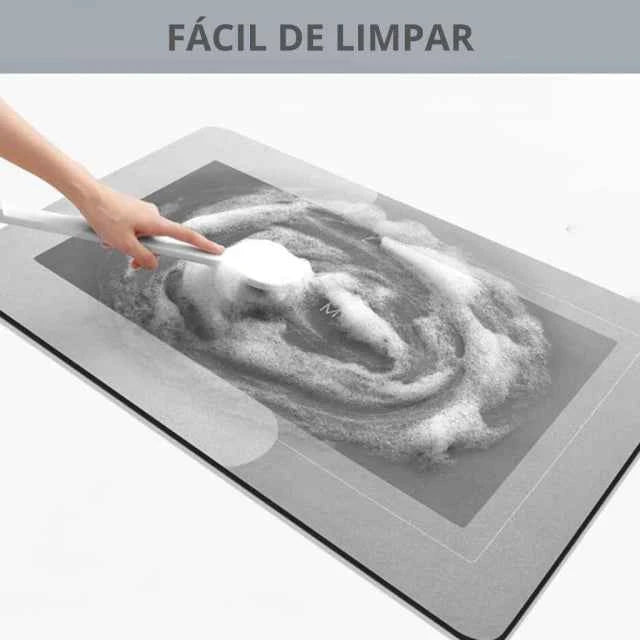 Tapete para Cozinha Antiderrapante Absorvente Premium
