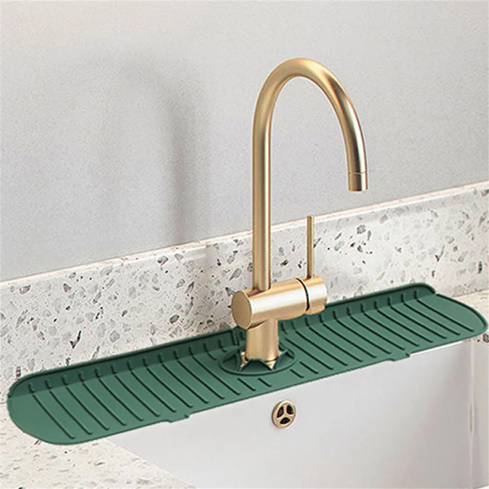 Tapete Protetor de Torneira Absorvente de Silicone