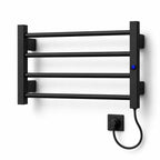 Toalheiro térmico slim com interruptor liga e desliga com LED