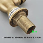 Torneira para Cozinha Monocomando Gourmet Vintage Alto