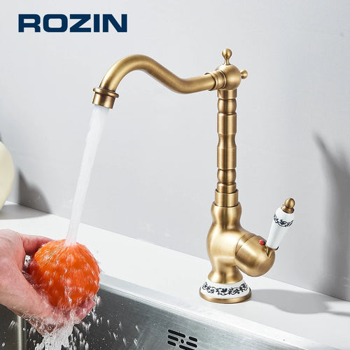Torneira para Cozinha Monocomando Gourmet Vintage Alto