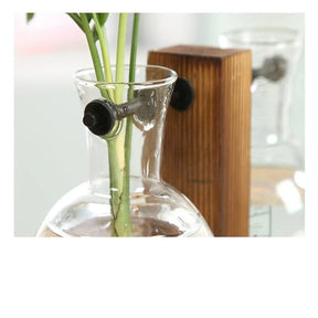 Vaso Decorativo Terrário de Plantas com Suporte
