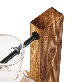 Vaso Decorativo Terrário de Plantas com Suporte