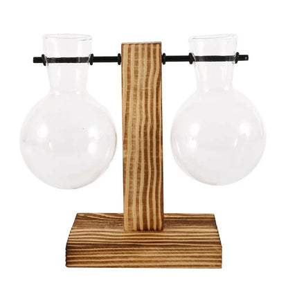 Vaso Decorativo Terrário de Plantas com Suporte - Casa Stony
