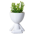 Mini Vasinhos com Flor Artificial 3 Unidades - Casa Stony