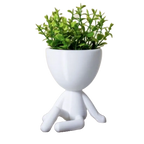 Mini Vasinhos com Flor Artificial 3 Unidades - Casa Stony