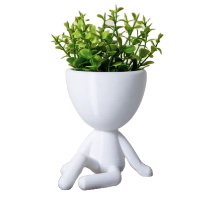 Mini Vasinhos com Flor Artificial 3 Unidades - Casa Stony